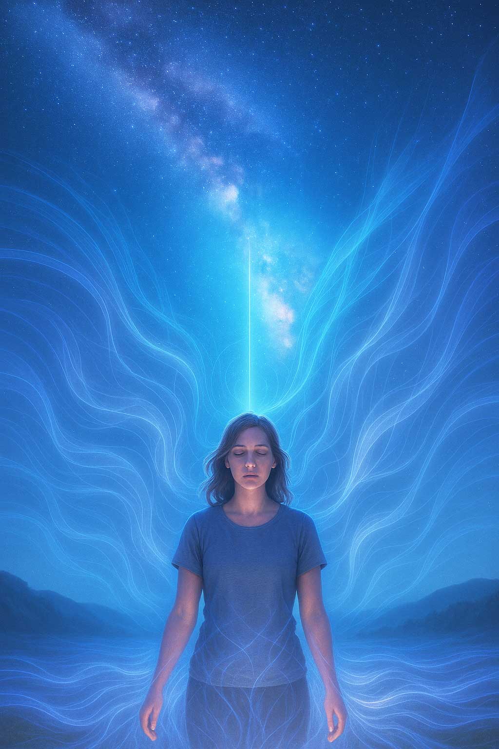 Visualisering av universums hjälp vid inre läkning